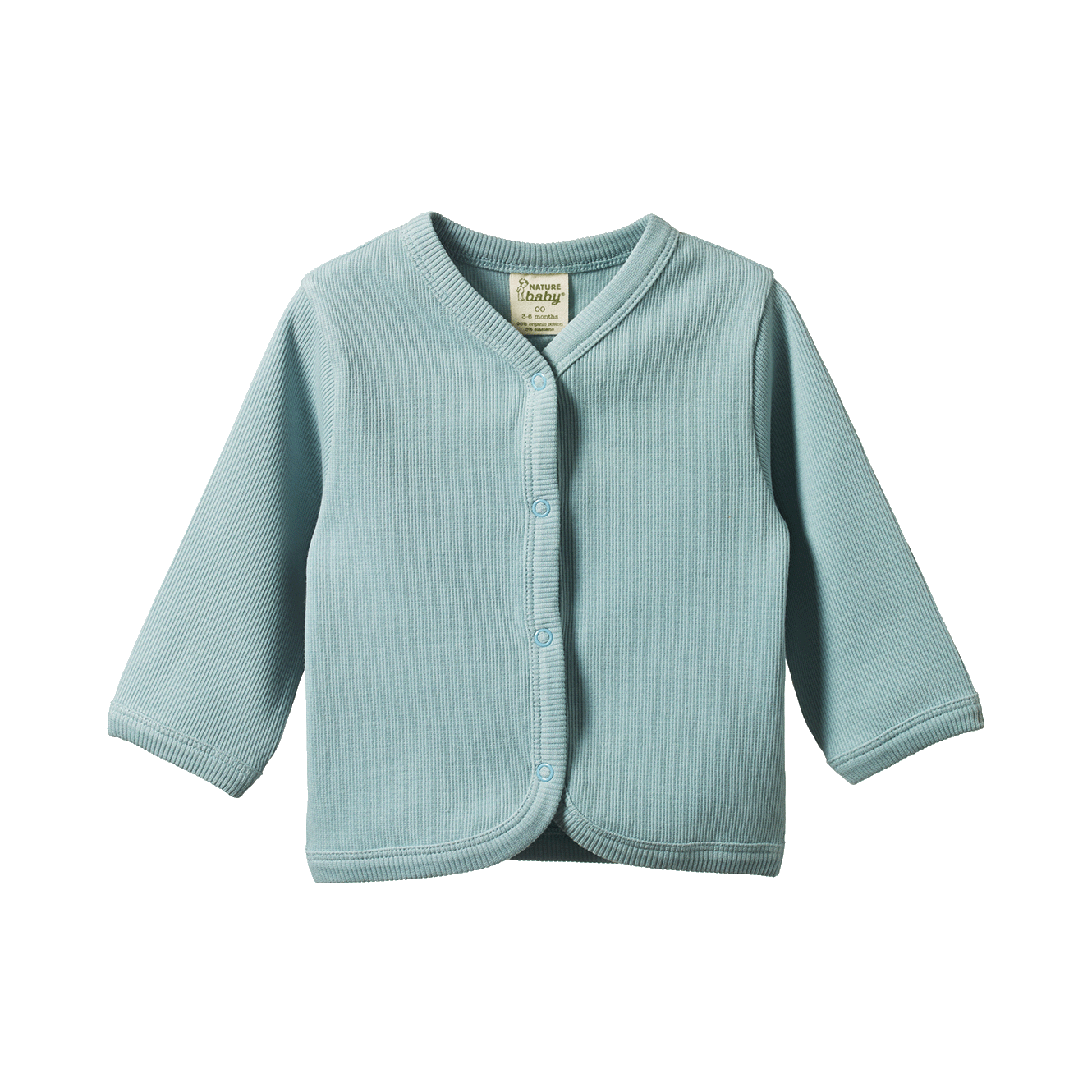 BEBE CARDIGAN | Powder Blue-Web-front