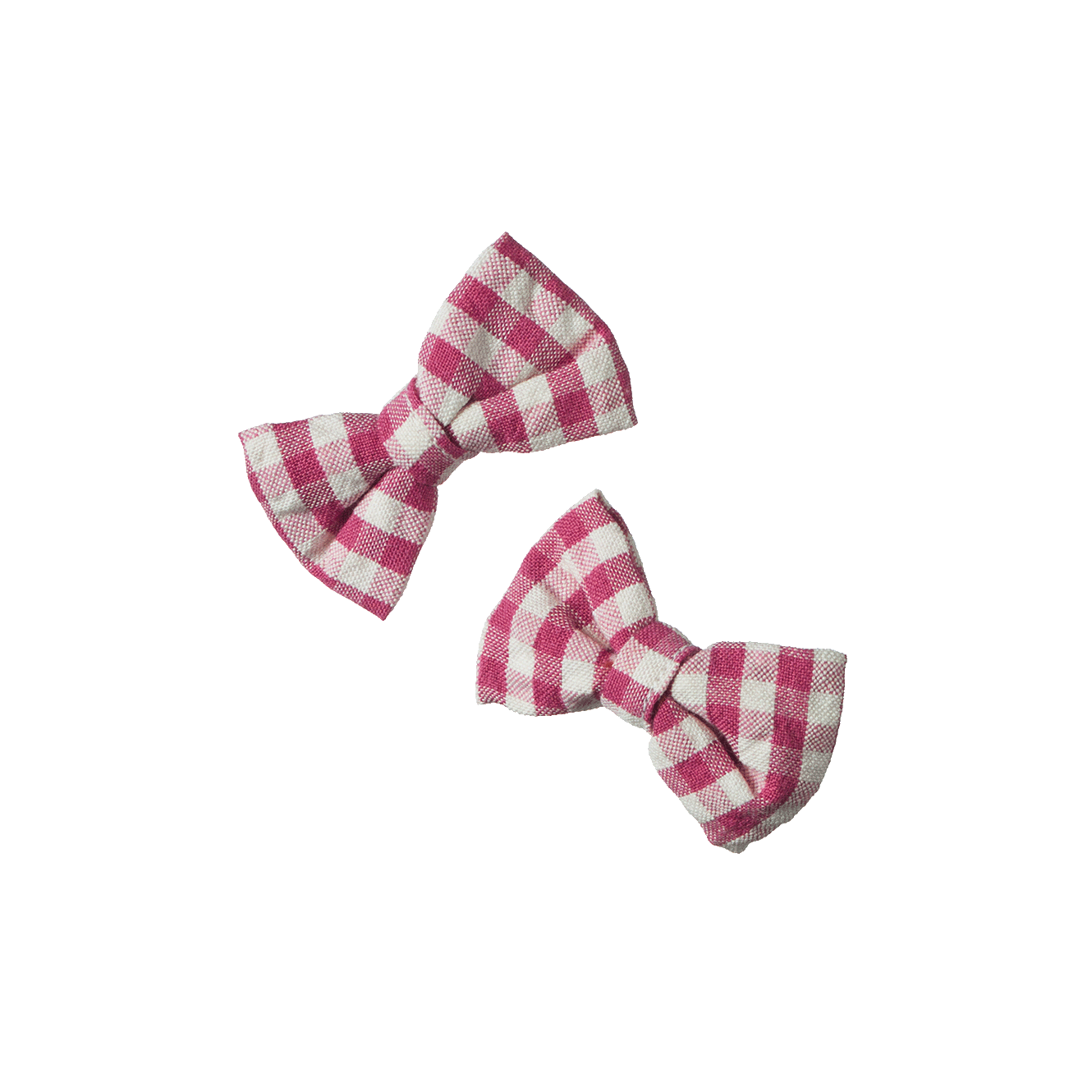 BOW HAIR CLIPS 2 PACK | Jam Check-Web-front