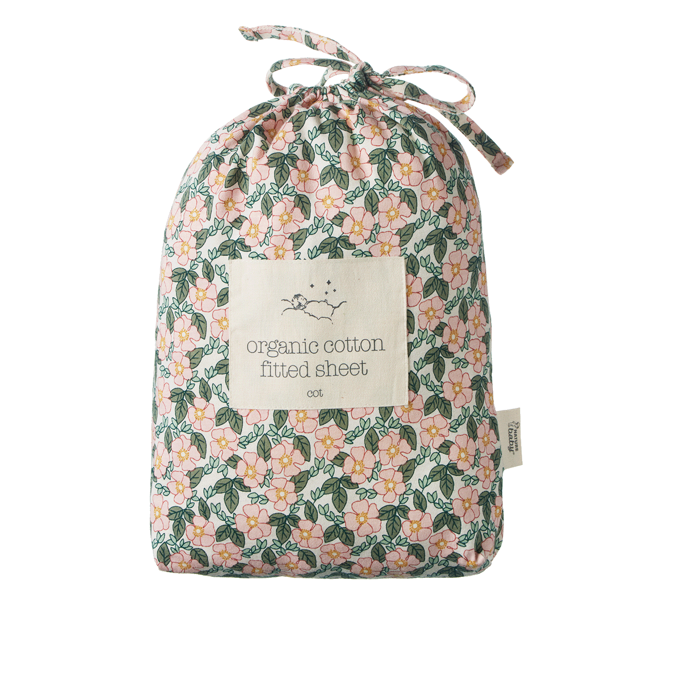 FITTED SHEET JERSEY | Garland Print-Web-hover