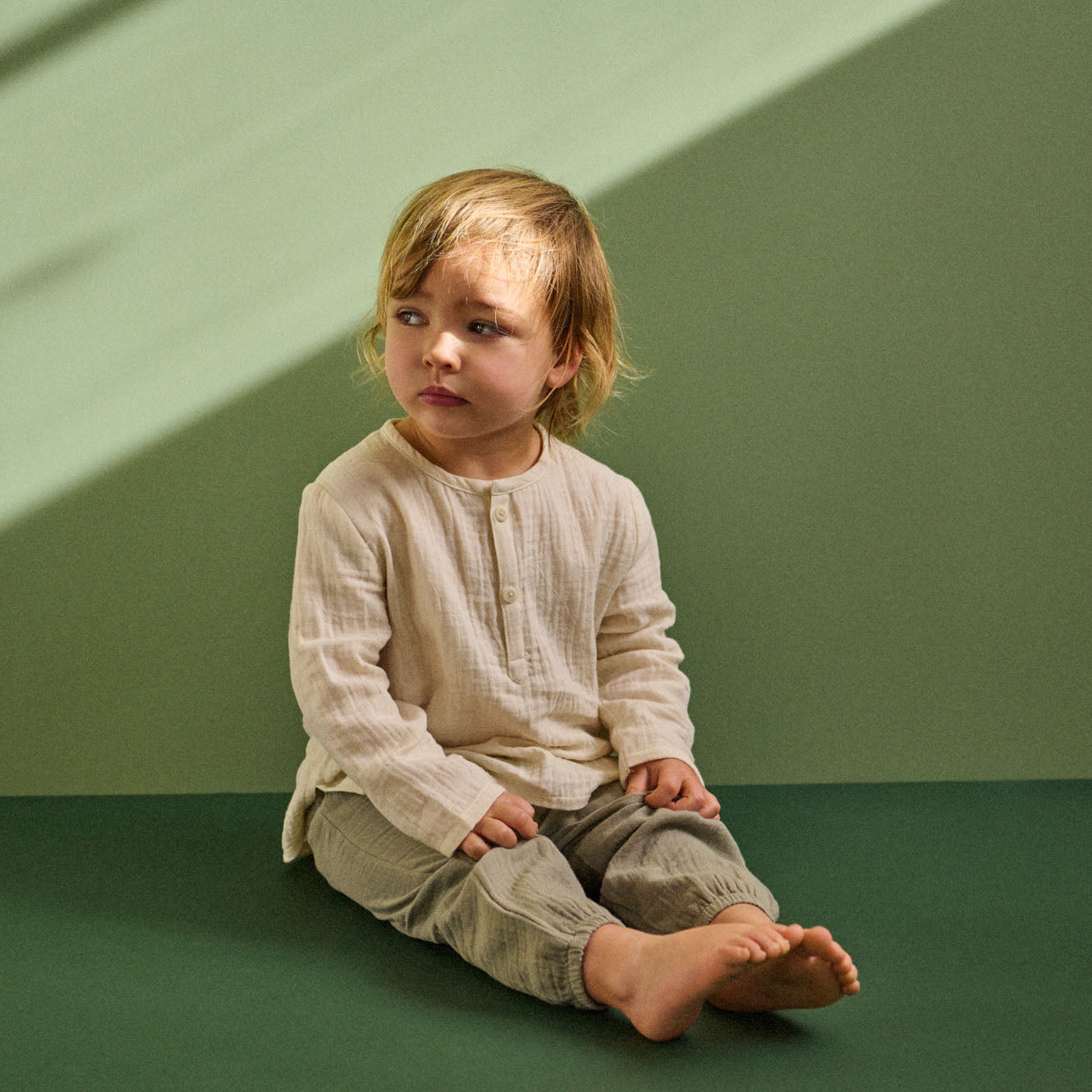 CRINKLE MUSLIN CARAVAN SHIRT | Natural Crinkle-Web-hover