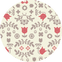 Cross_Stitch_Posey_Print_AW25_Swatch - Nature Baby