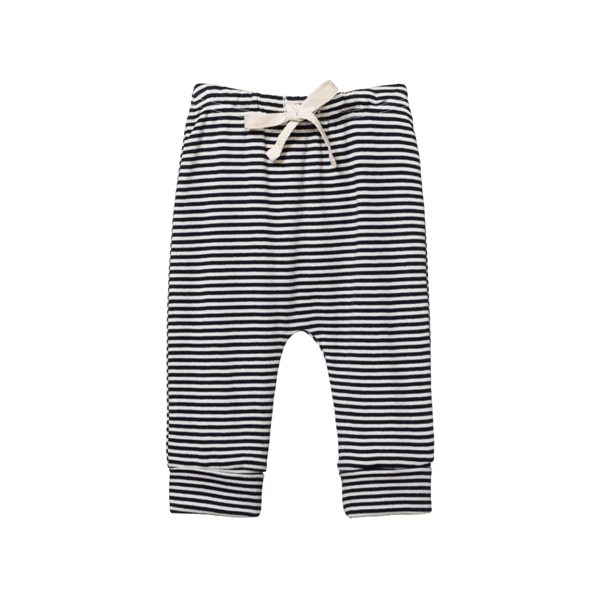 DRAWSTRING PANTS | Navy Stripe-Web-front