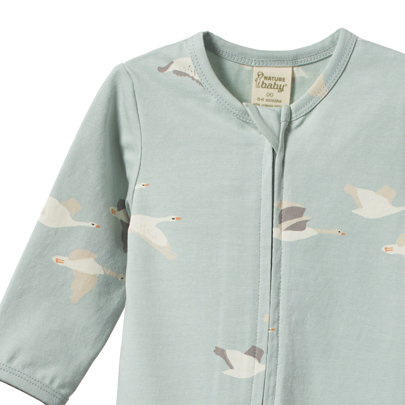 DREAMLANDS SUIT | Flying Geese Print-Extra Img - 2