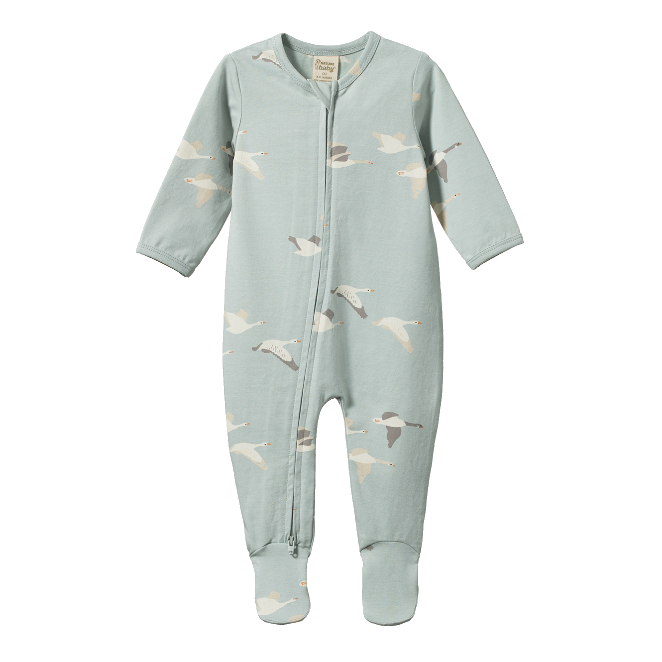 DREAMLANDS SUIT | Flying Geese Print-Web-front
