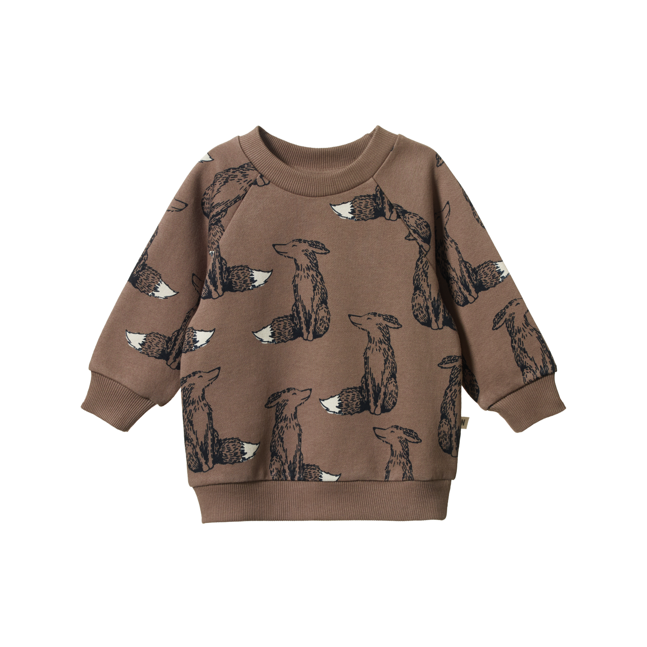 EMERSON SWEATER | Foxy Cub Print-Web-front
