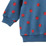 EMERSON SWEATER | Raspberry Blue Print-Extra Img - 3