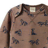 ESSENTIAL TEE | Foxy Print Merino-Web-hover