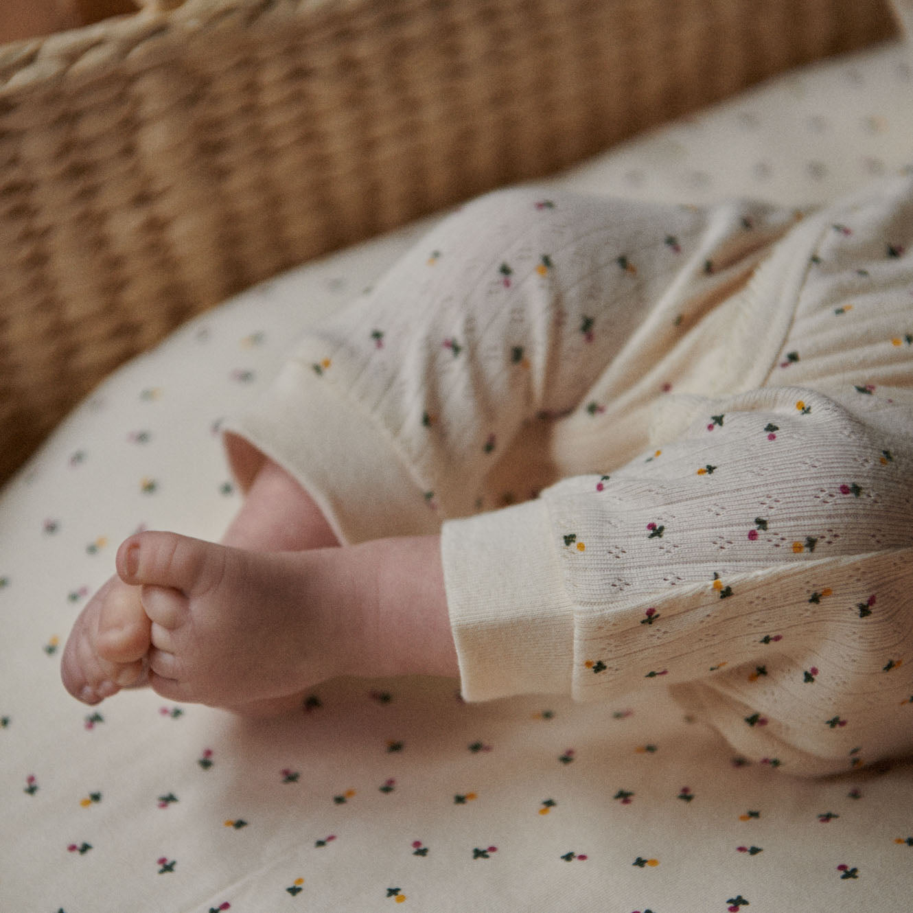 FITTED SHEET JERSEY | Aster Floral Print-Extra Img - 1