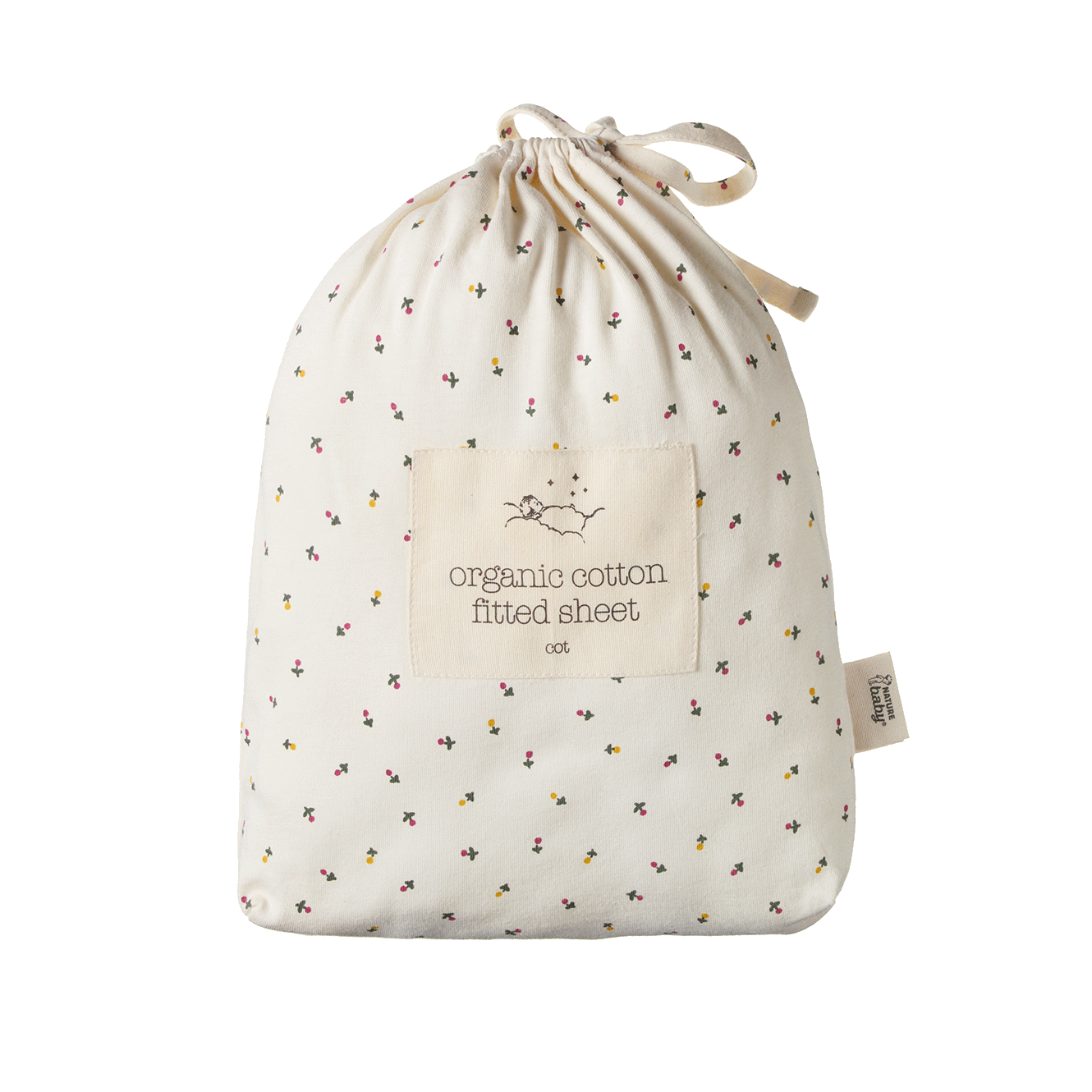 FITTED SHEET JERSEY | Aster Floral Print-Extra Img - 2