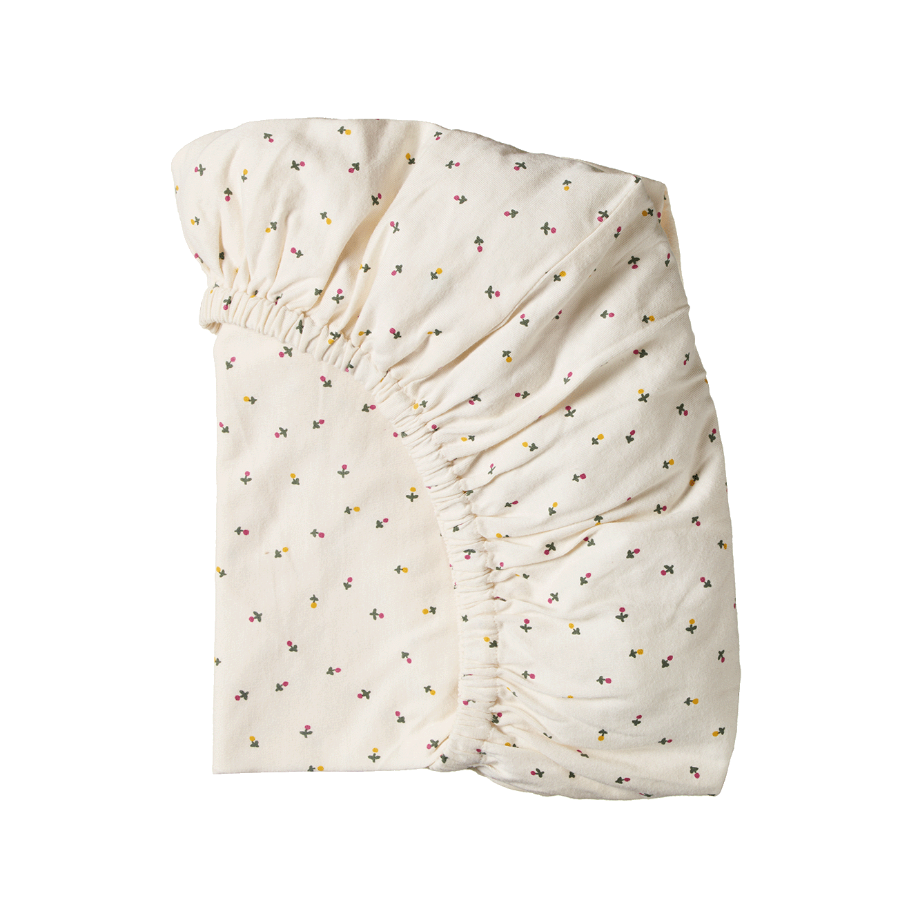 FITTED SHEET JERSEY | Aster Floral Print-Web-front