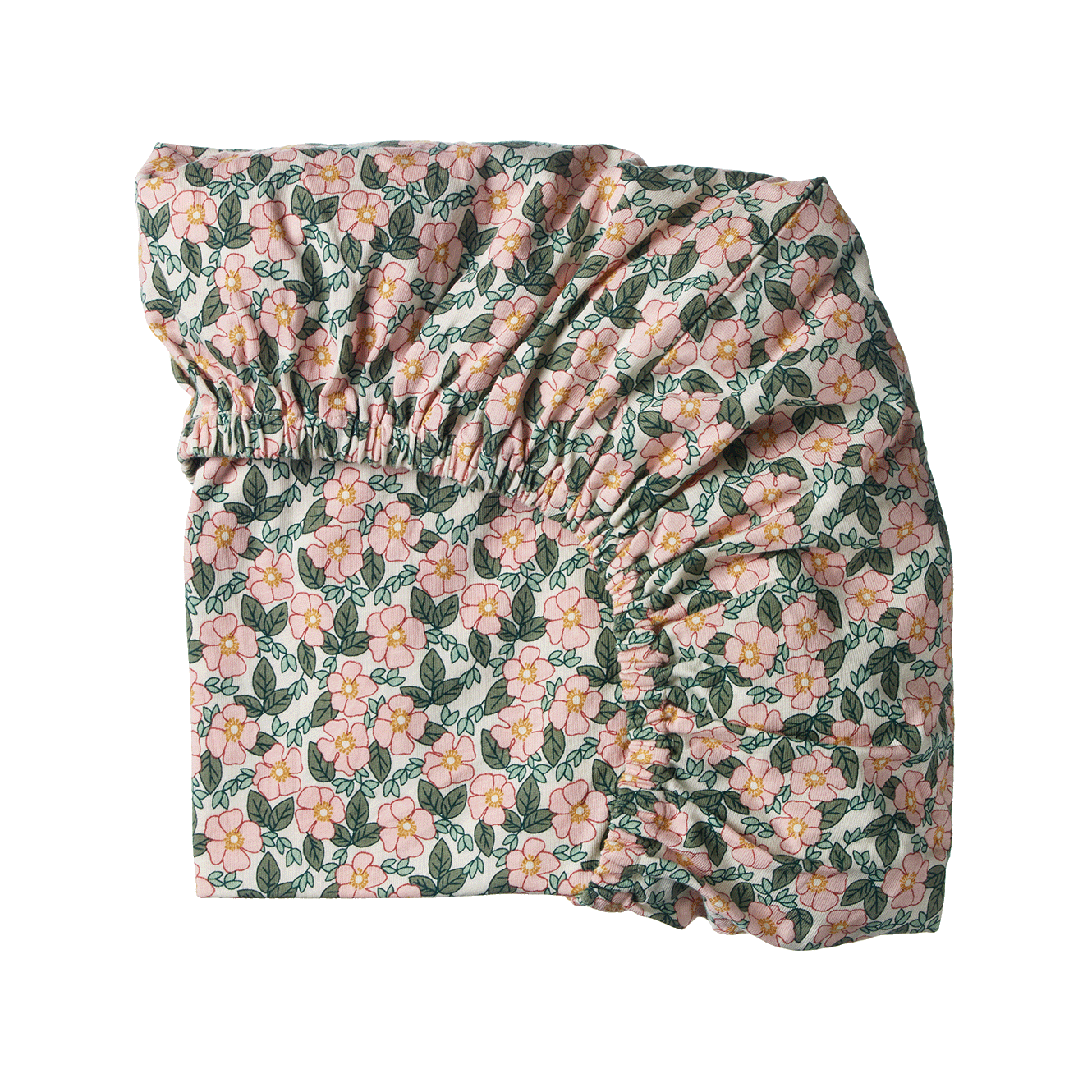 FITTED SHEET JERSEY | Garland Print-Web-front