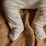 FOOTED ROMPERS | Bumble Bee Print-Extra Img - 1