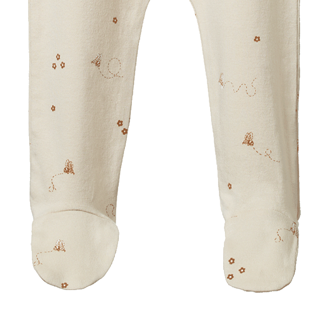 FOOTED ROMPERS | Bumble Bee Print-Extra Img - 3