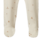 FOOTED ROMPERS | Bumble Bee Print-Extra Img - 3