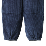 FRANKIE CORD PANTS | Navy-Extra Img - 1