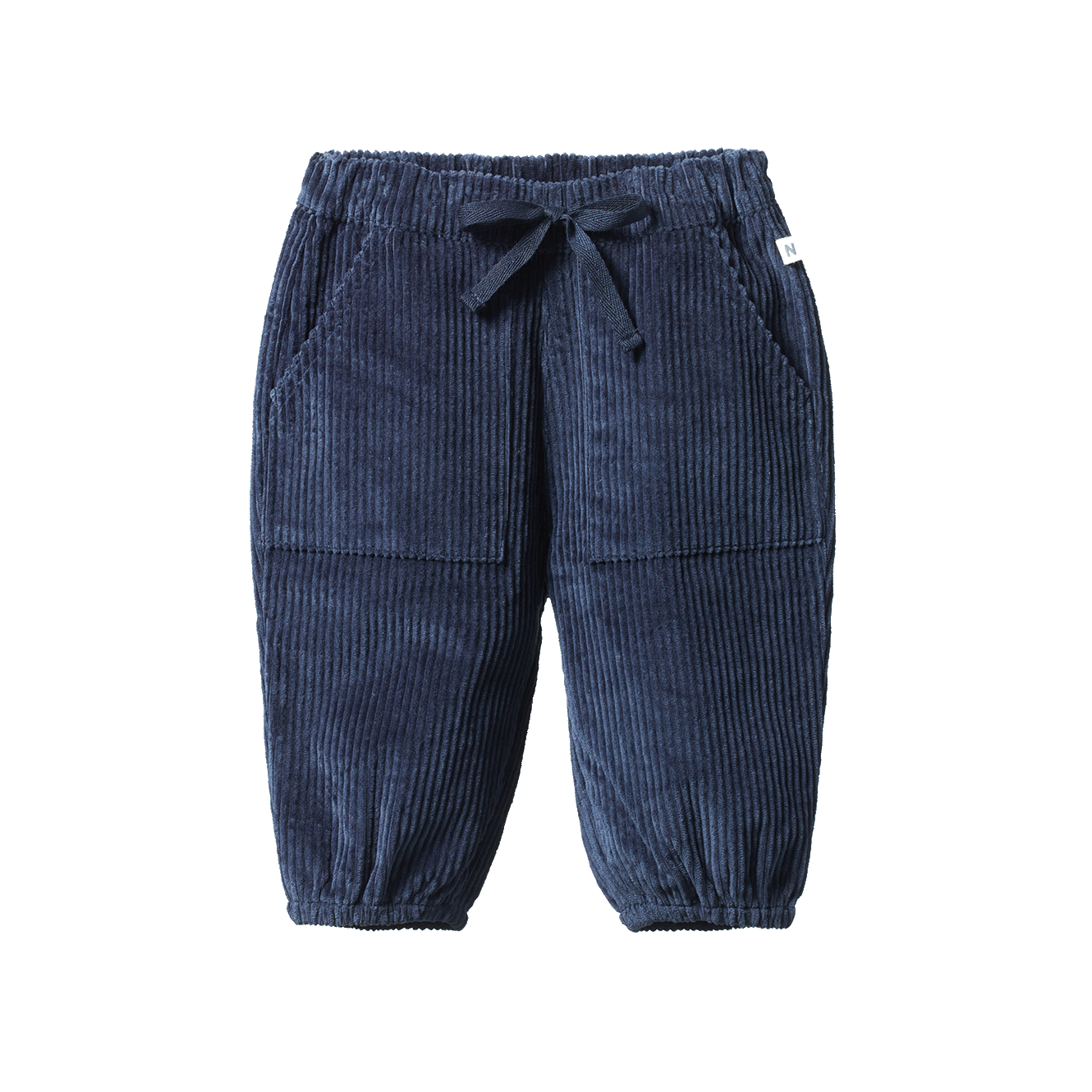 FRANKIE CORD PANTS | Navy-Web-front