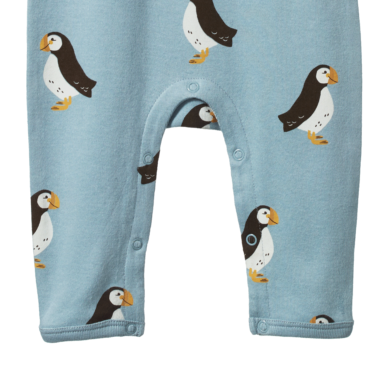 HENLEY PYJAMA SUIT | Puffin Print-Extra Img - 1