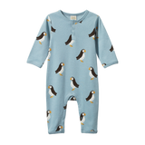 HENLEY PYJAMA SUIT | Puffin Print-Web-front