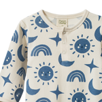 HENLEY PYJAMA SUIT | Twilight Print-Extra Img - 1