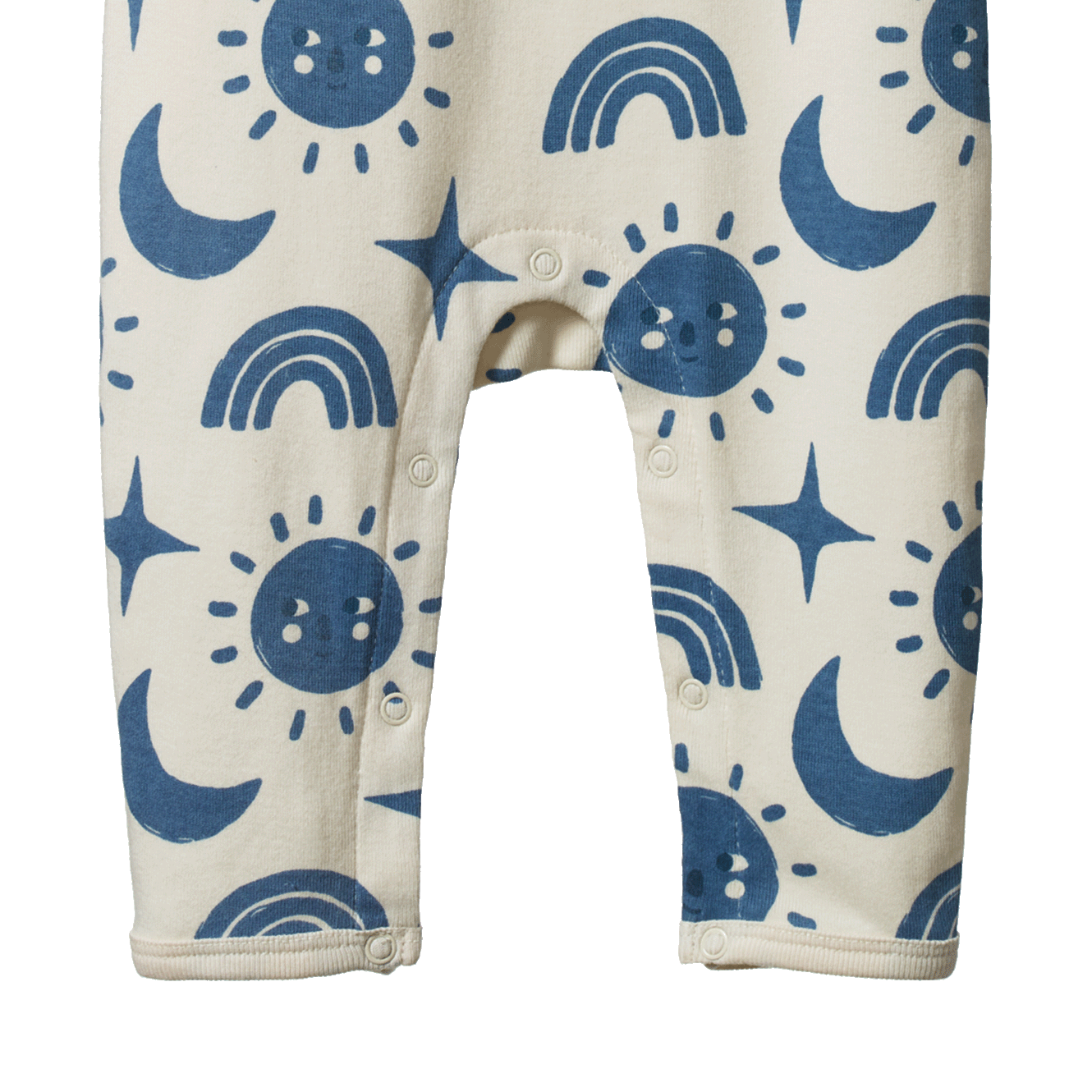 HENLEY PYJAMA SUIT | Twilight Print-Extra Img - 2