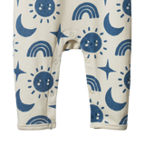 HENLEY PYJAMA SUIT | Twilight Print-Extra Img - 2