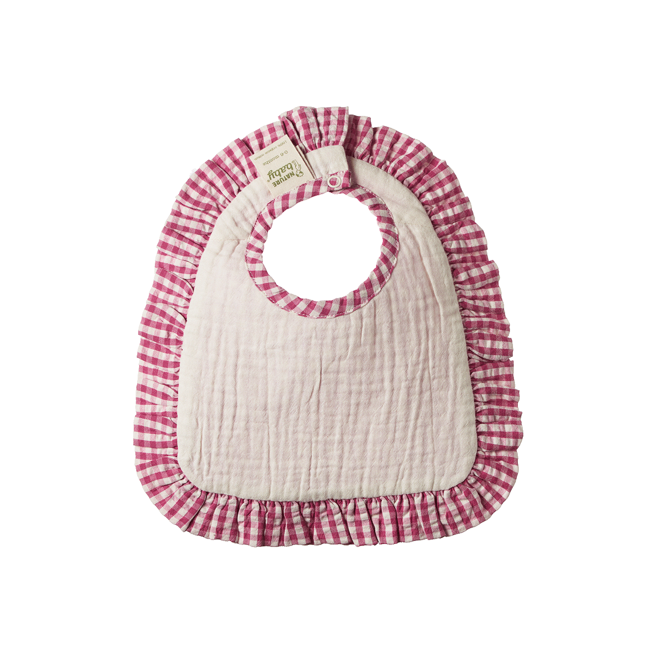 HETTY RUFFLE BIB | Jam Check-Extra Img - 3