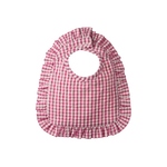 HETTY RUFFLE BIB | Jam Check-Web-front