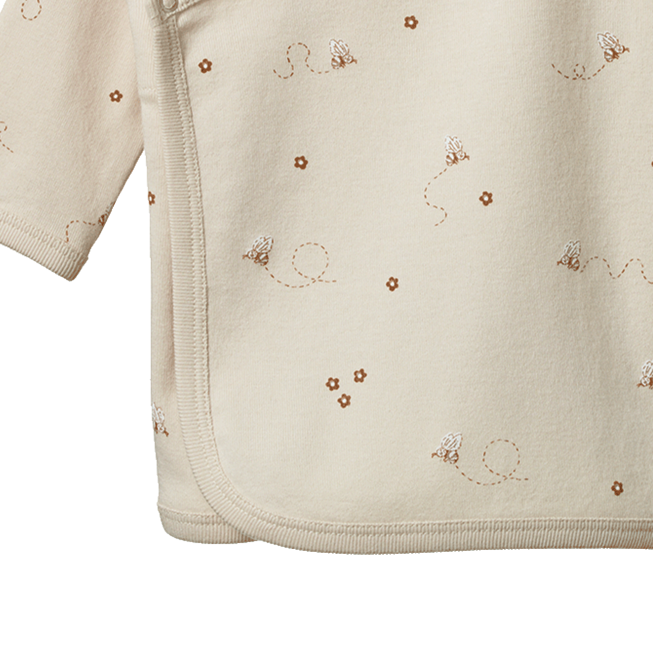 KIMONO JACKET | Bumble Bee Print-Extra Img - 1