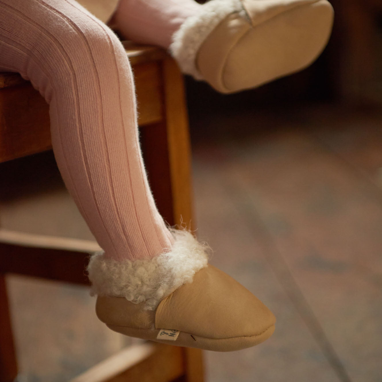 LAMBSKIN BOOTIES NU | Cream-Web-hover