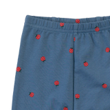 LEGGINGS | Raspberry Blue Print-Extra Img - 1