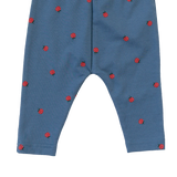 LEGGINGS | Raspberry Blue Print-Extra Img - 2
