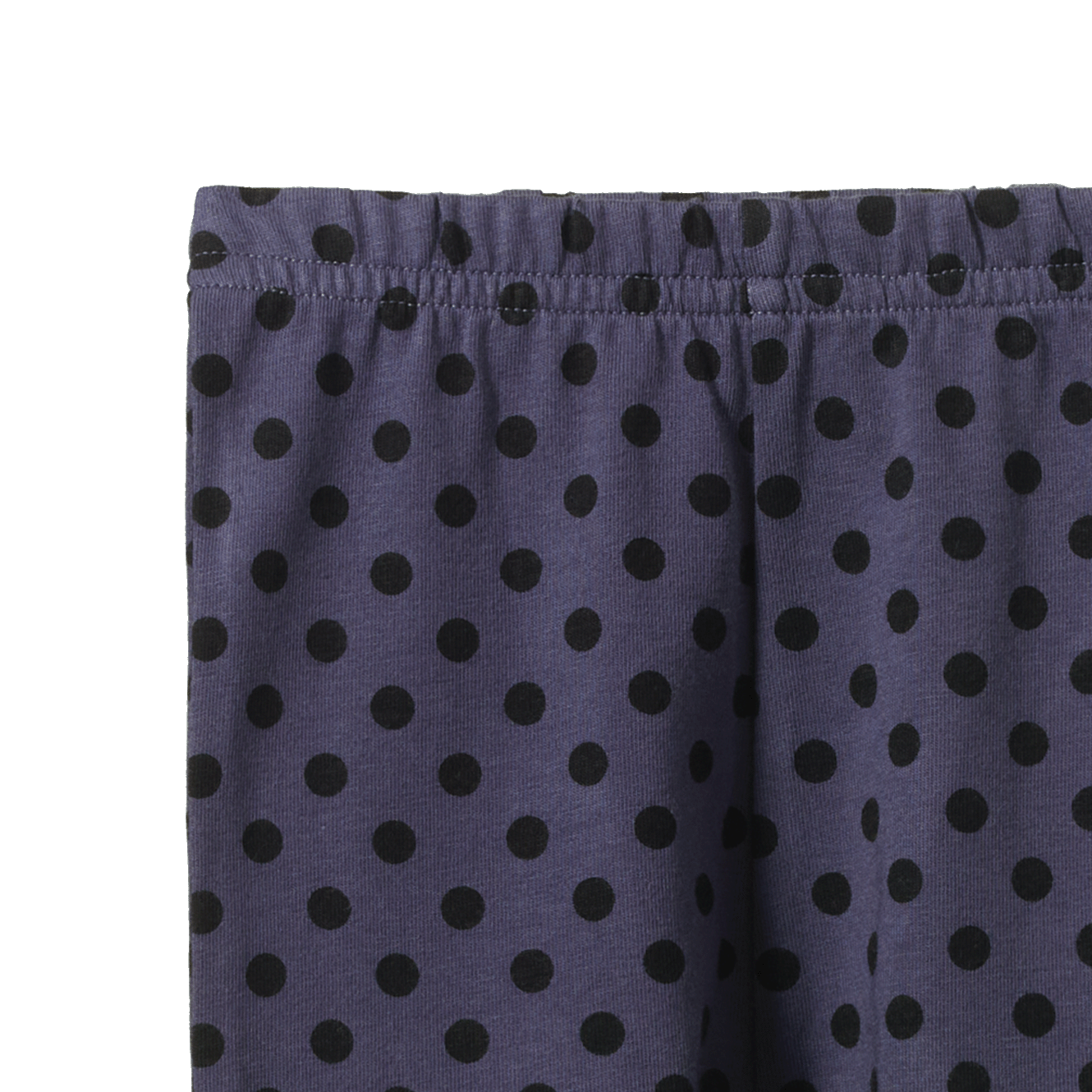 LEGGINGS | Violet Polka Dot Print-Extra Img - 1