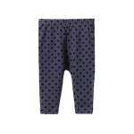LEGGINGS | Violet Polka Dot Print-Web-front