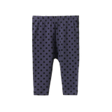 LEGGINGS | Violet Polka Dot Print-Web-front