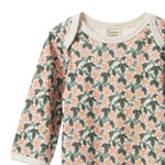 LONG SLEEVE BODYSUIT | Garland Print-Extra Img - 2