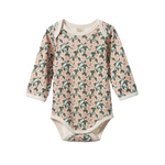 LONG SLEEVE BODYSUIT | Garland Print-Web-front