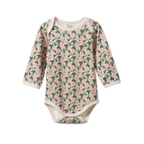LONG SLEEVE BODYSUIT | Garland Print-Web-front