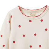 LONG SLEEVE CLOUD TEE | Raspberry Print-Web-hover