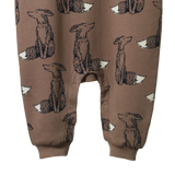 LONG SLEEVE JUNO ROMPER | Foxy Cub Print-Extra Img - 2