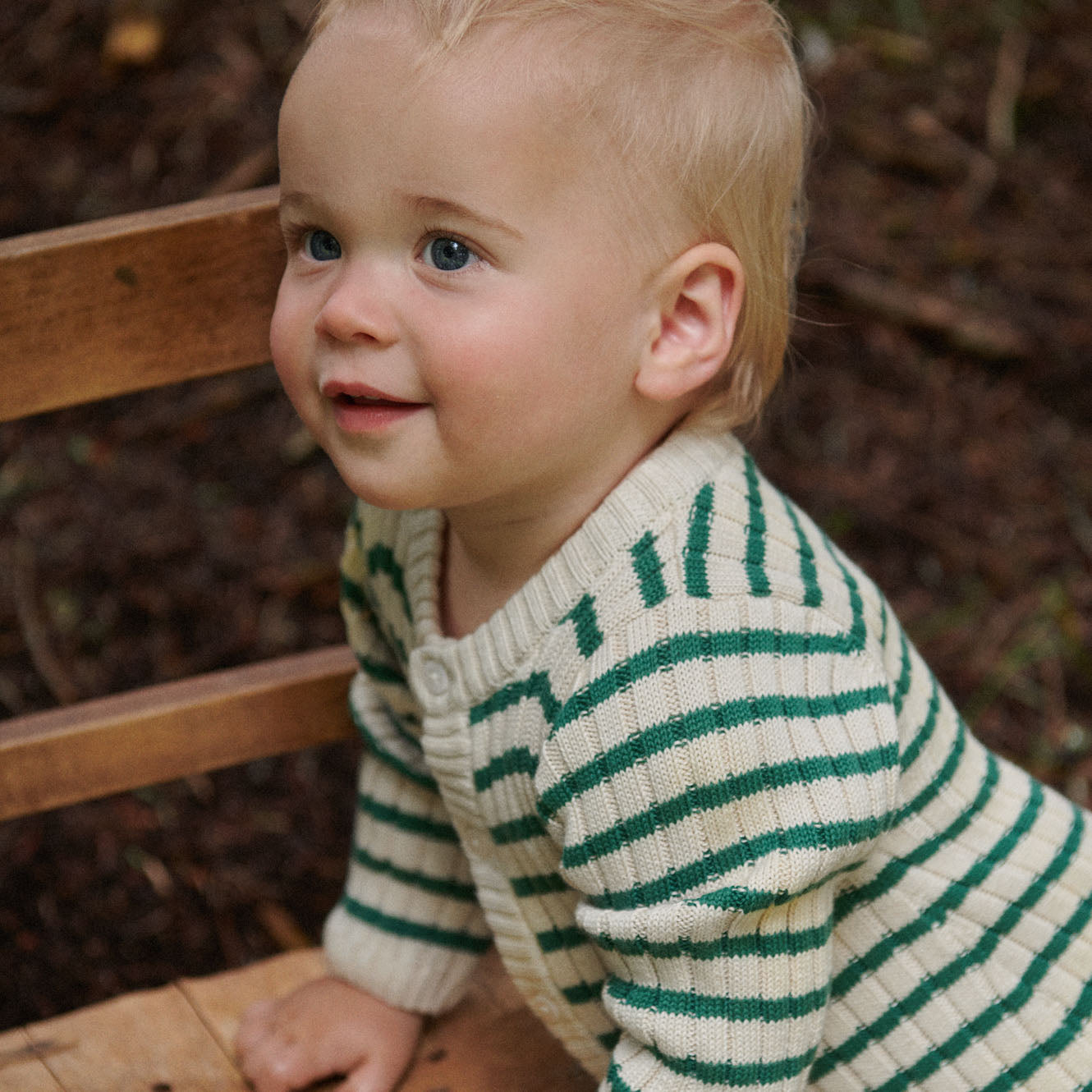 LOU SUIT COTTON KNIT | Pine Sailor Stripe-Extra Img - 2