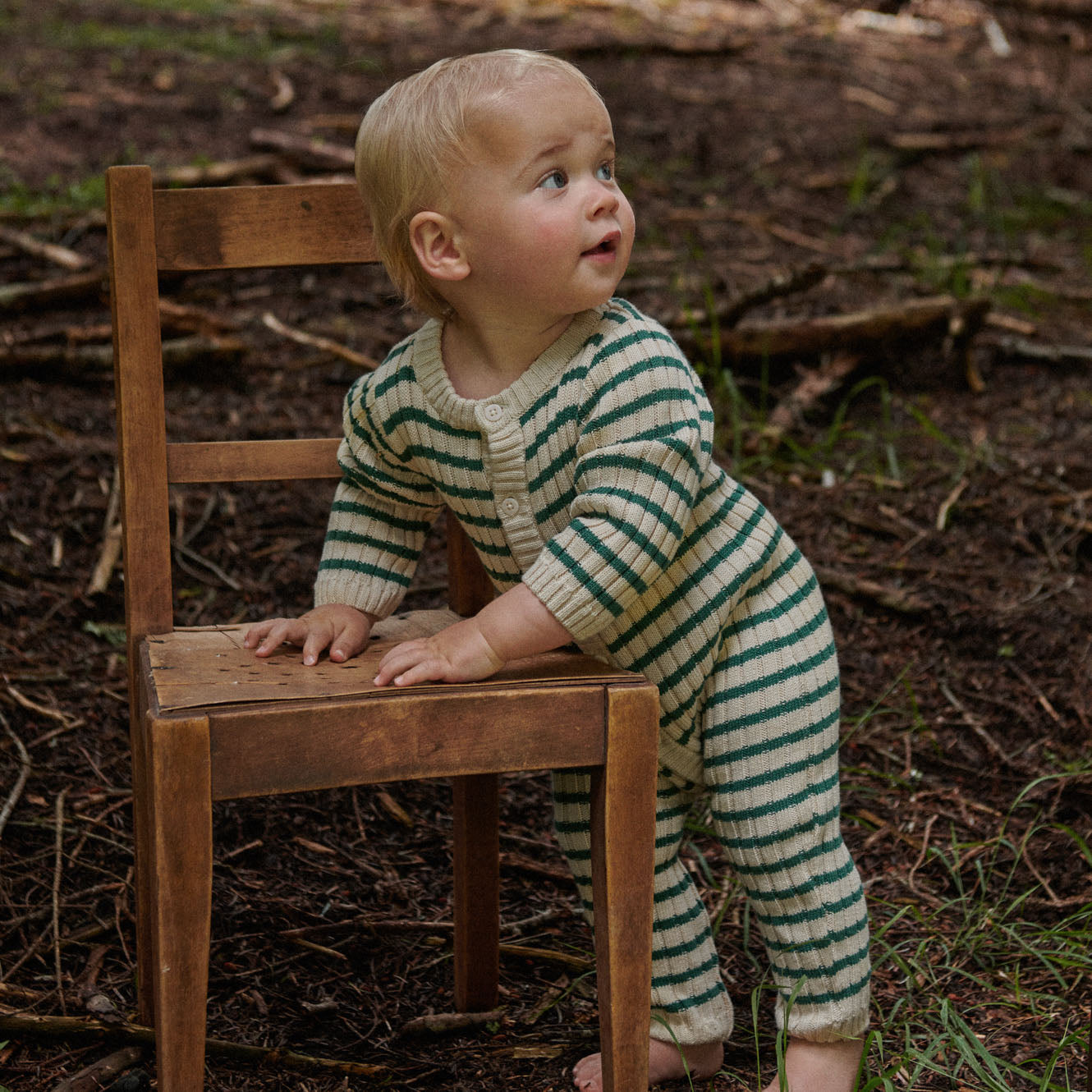 LOU SUIT COTTON KNIT | Pine Sailor Stripe-Web-hover