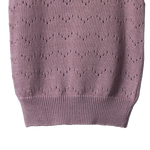 MATHILDE VEST | Twilight Pointelle-Extra Img - 1