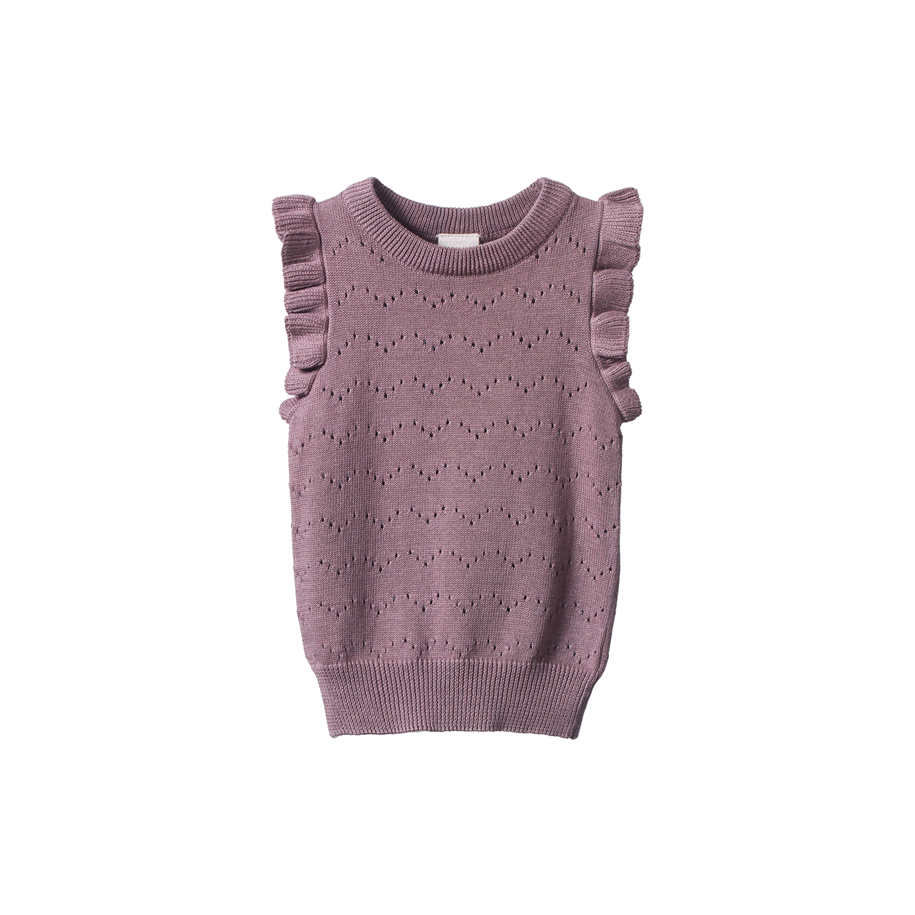 MATHILDE VEST | Twilight Pointelle-Web-front