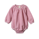 MEADOW BODYSUIT GINGHAM | Jam Check-Web-front