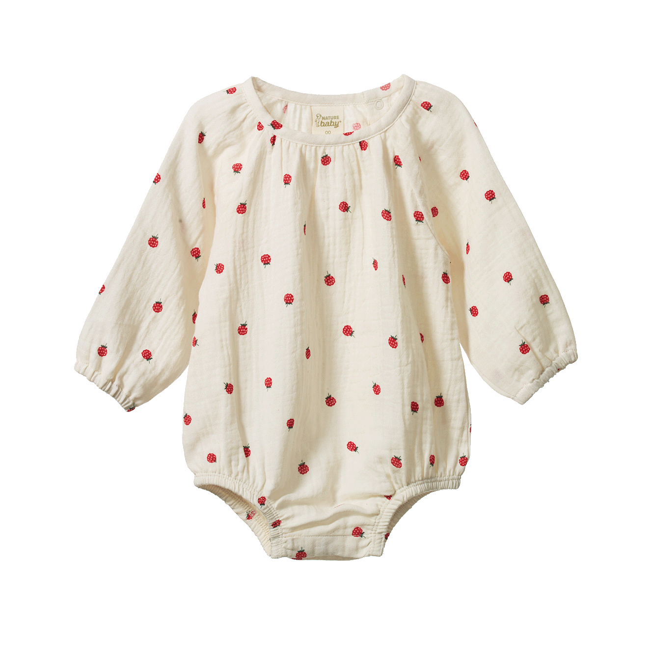 MEADOW BODYSUIT | Raspberry Print-Web-front