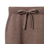 MERINO KNIT FOOTED ROMPERS | Cub Marl-Extra Img - 1