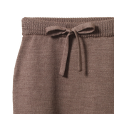 MERINO KNIT FOOTED ROMPERS | Cub Marl-Extra Img - 1