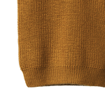 MERINO KNIT VEST | Toffee Chunky Knit-Extra Img - 1