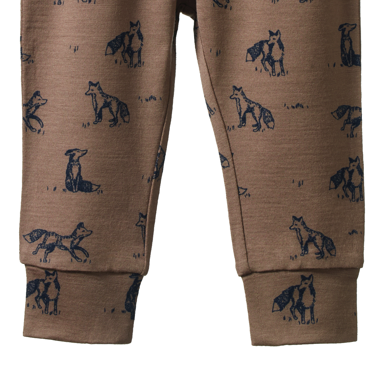 MER ESS 2PC PYJAMAS | Foxy Print Merino-Extra Img - 3