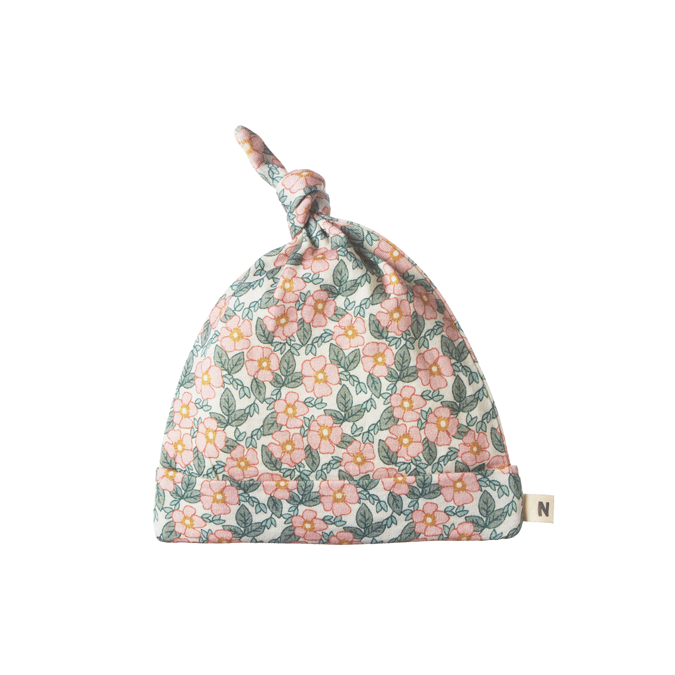 MER ESS KNOTTED BEANIE | Garland Print-Web-front